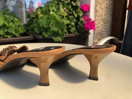 Pantofle hnede 36 venturini, 36