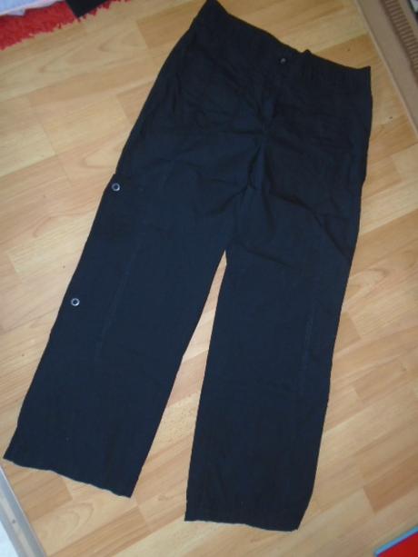Kalhoty bavlna kapsáče roll up vel gb10 -38, marks & spencer,38
