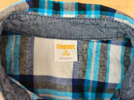 Kostkovaná košile, gymboree,122