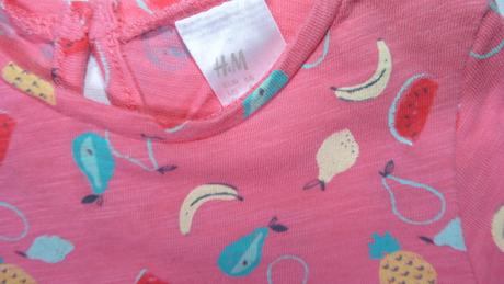 Bavlněné tričko, h&m,68