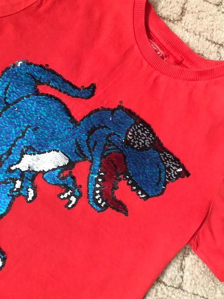 Bavlněné tricko s dinosaurem, next,128