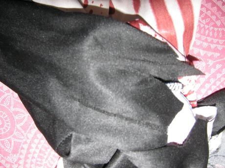 Maškarní kostým - šaty zombie,