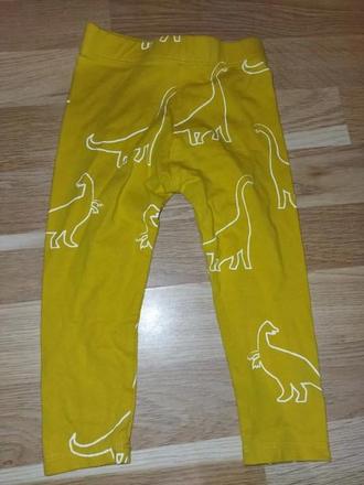 Žluté legíny s dinosaury 86, 86
