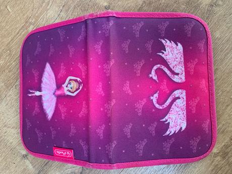 Aktovka a školská sada s balerínkou,