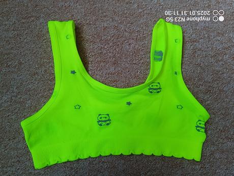Podprsenka bezešvá zn."greenice" vel.6-8let", 128