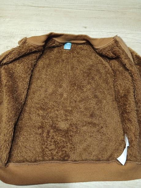 Chlupatá mikina little kids vel. 110/116, 110