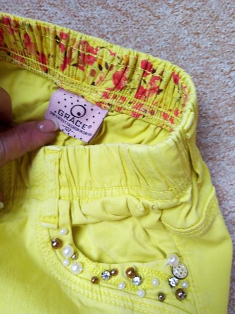 3/4 šortky zn."grace" vel."122", grace,122