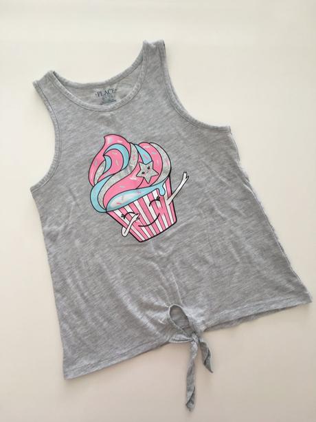 2 ks dívčí tričko place (7 - 8 let), children's place,122