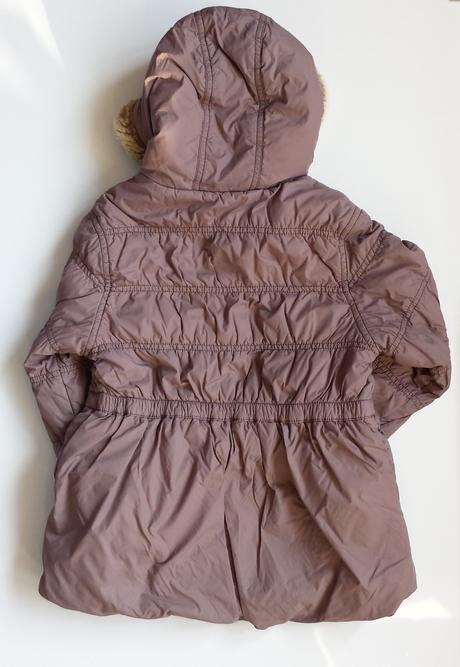 G104 dívčí elegantní bunda s kapucí vel. 116, marks & spencer,116