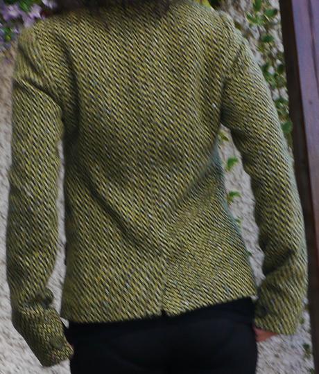 Zeleny kabatek, h&m,34