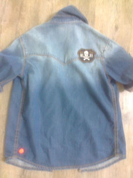 Džínová  košile se zdobením, mexx,110