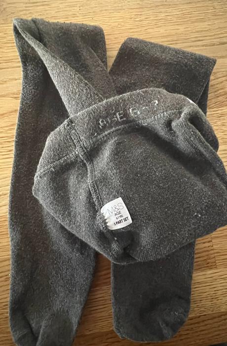 Punčocháče tmavě šedé marks & spencer vel. 122/128, marks & spencer,122