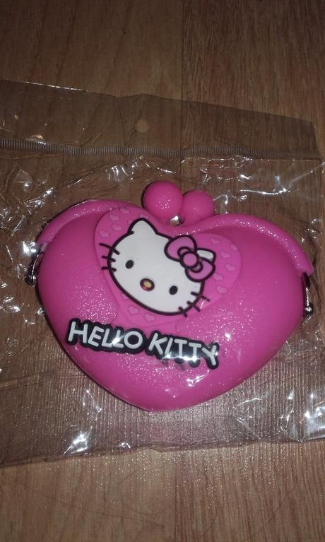 Silikónová peňaženka hello kitty, 