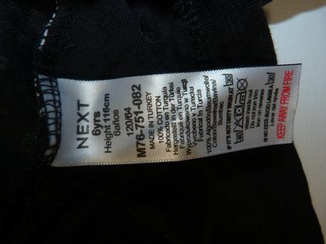 Nxt bavlněné tričko sonic, měnící flitry vel. 116,, next,116