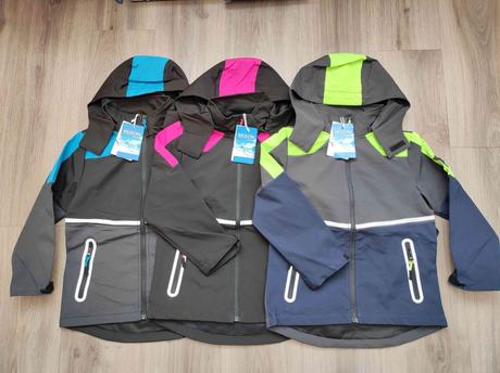 Softshellová jarní bunda 116 - 164, 116 - 164