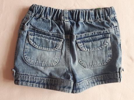 Dětské džínové kraťasy, šortky, vel.110, tiny ted, tiny ted,110