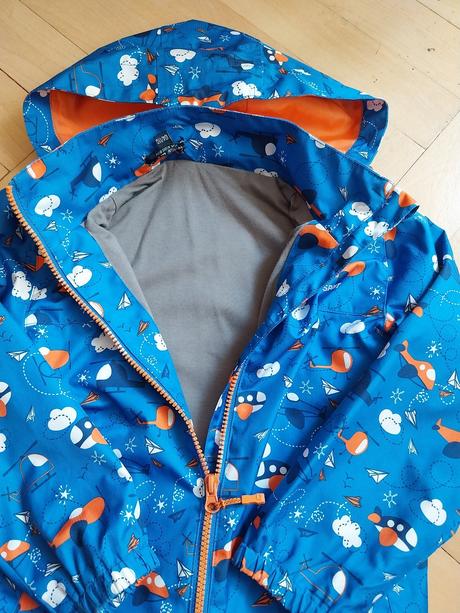 Chlapecká šusťáková bunda, vel. 104, wolf,104