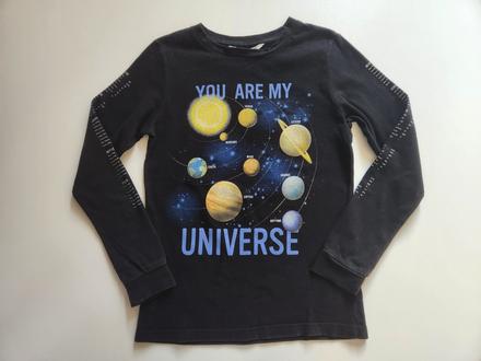 Planety triko s dlouhým rukávem vel. 140, h&m,140