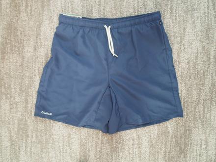Modré plavkové kraťasy, decathlon,146 / 152