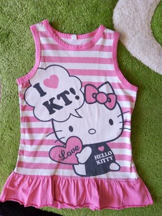 Šaty "hello kitty" vel."92", 92