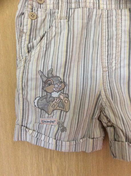 Laclové kraťasy se zajíčkem zn. disney, disney,68