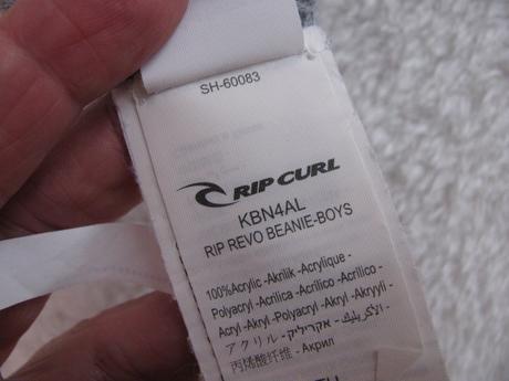 Chlapecká oboustranná čepice, modro šedá v.5-8 let, rip curl,128