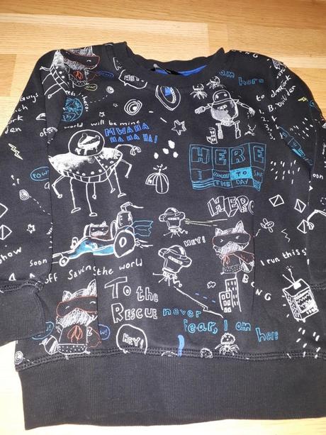 Mikina s roboty 98 george, george,98