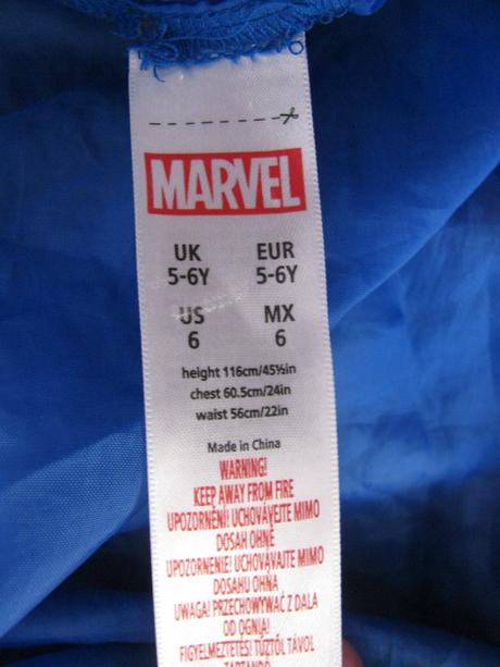 Dívčí kostým se spidermanem, 