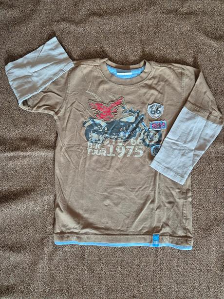 Chlapecké vrstvené tričko kikstar vel. 116, 116