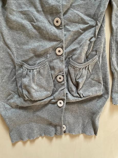 Dlouhý propínací svetr, vel xs/s, necessary object, xs