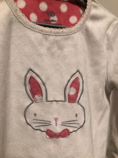 Flísový svetr se zajícem, 98