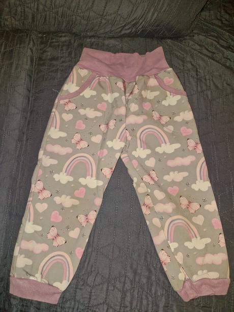 Dívčí softshellové zateplené kalhoty vel. 86, 86