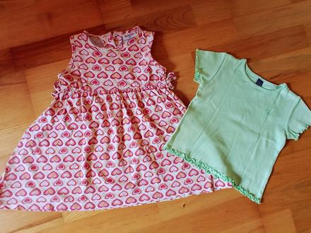 Šaty s tričkem vel.92, 86–98