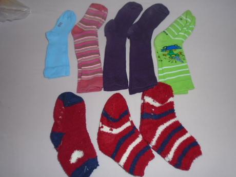 Ponožky podkolenky 8x vel 23-27, 25