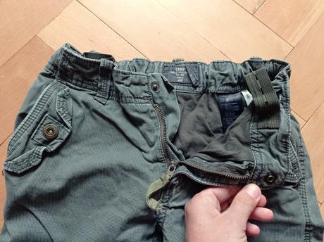 Kalhoty podšité bavlnou 110 h&m, h&m,110