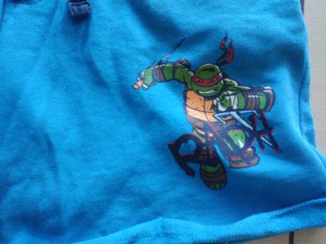 Ktaťasy/šortky želva ninja,vel 134/140,nickelodeon, nickelodeon,134