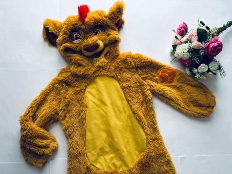 A n17/ kostým lvi král simba-v.3/4 roky zn. disney, 