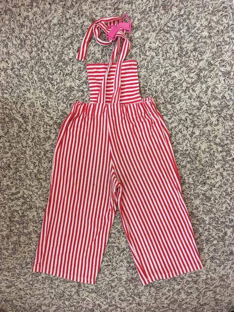 Prouhaté bavlněné kalhoty s laclem (vel.74/80), 74