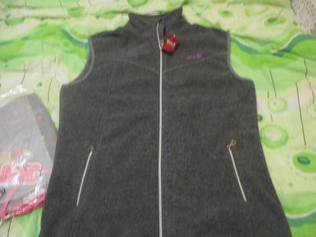 Flísová vesta, wolf,xxl