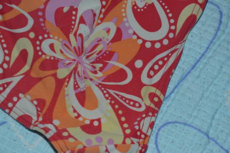 Červené plavky plavečky, c&a,116