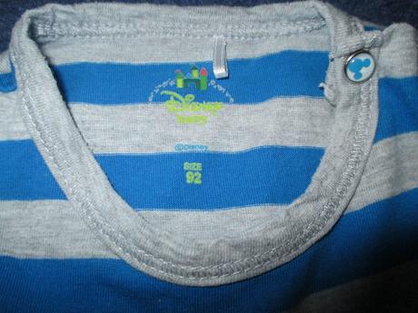 Bavlněné body s dlouhým rukávem, disney,92