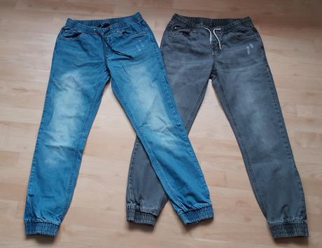 2x pohodlné moderní džíny rainbow, 46