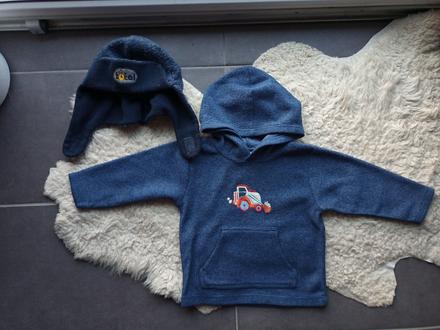 Mikina zn. bhs baby vel. 86 /zdarma-ušanka/, bhs,86