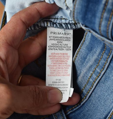 Džíny vel. 6 - 7 let, denim co,122