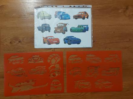 Deska na obkreslování aut, 