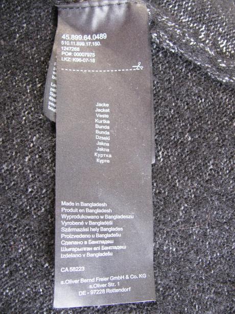 Dámský tm.modrý svetr, kardigan s.oliver, s.oliver,m