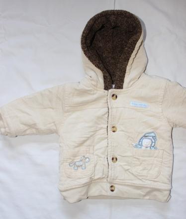 Bj45. zimní bunda 0-3 měs., 62