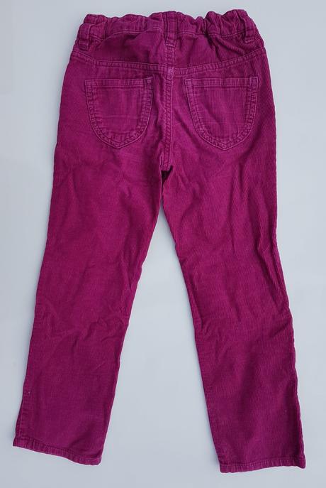 G41 dívčí manšestráky srdce vel. 110, h&m,110