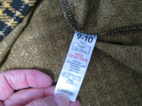 Dívčí elastická, hořčicová sukně, george,140