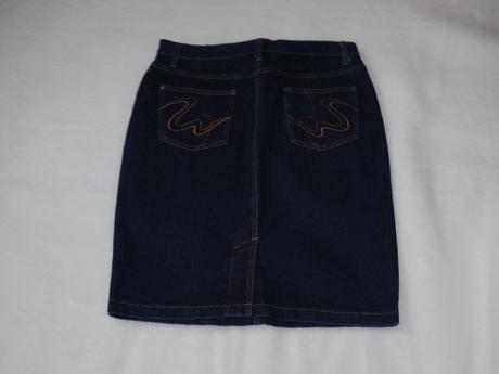 Tmave modra dzinova sukne, bonprix,40